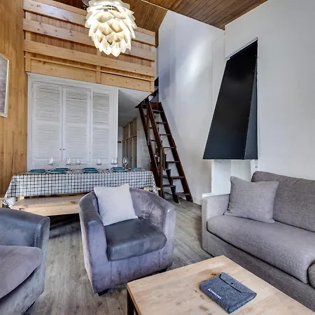 Val Claret : Duplex 4 Pieces Pour 8 Personnes Avec Wifi Et Balcon - Fr-1-641-109 Apartment